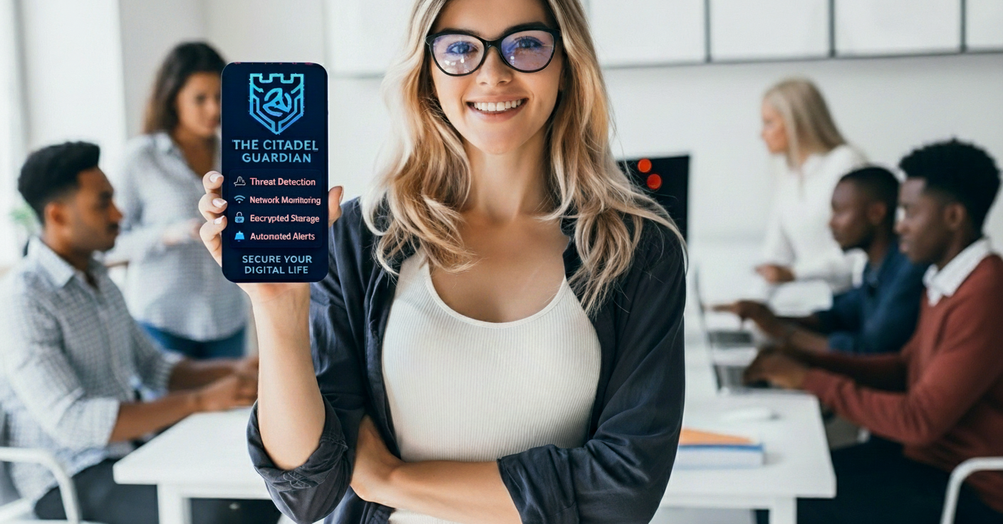 Womanholdingcitadelguardian     2025